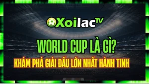 World Cup Là Gì? Khám Phá Giải Đấu Lớn Nhất Hành Tinh Cùng Xoilac TV